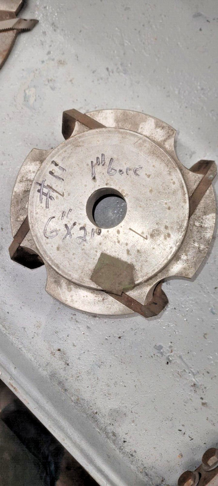 #11 1" bore coping disc for SINGLE END TENONER (931-1)