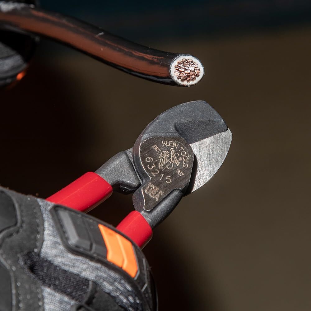 Compact High Leverage Cable Cutter Cuts 10 AWG Aluminum Copper MC Cable