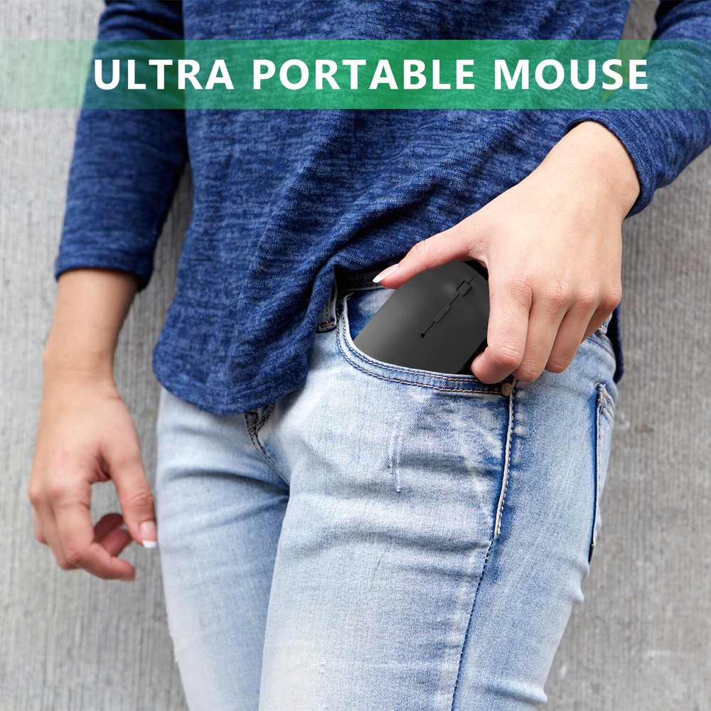 Slim Mini Wireless Keyboard Bluetooth/ Mouse For PC Laptop Mac iOS iPhone Tablet