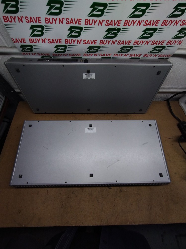 Lot of 2 - JL Cooper Eclipse CX - No Power Cords -Missing Dials/Knobs- For Parts