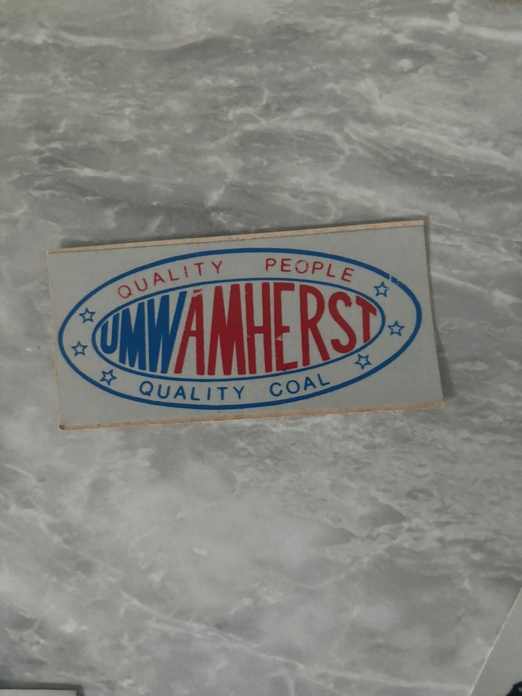 coal mining stickers nice older Coal Company
