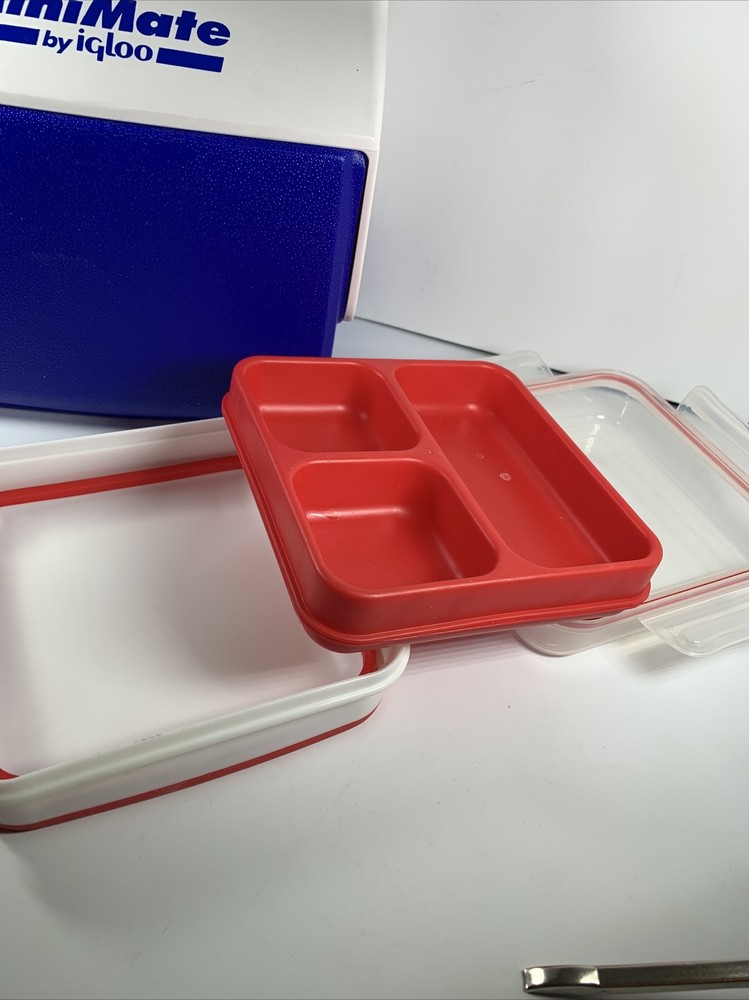 Vintage igloo Minimate With igloo Freezer Lunch Storage