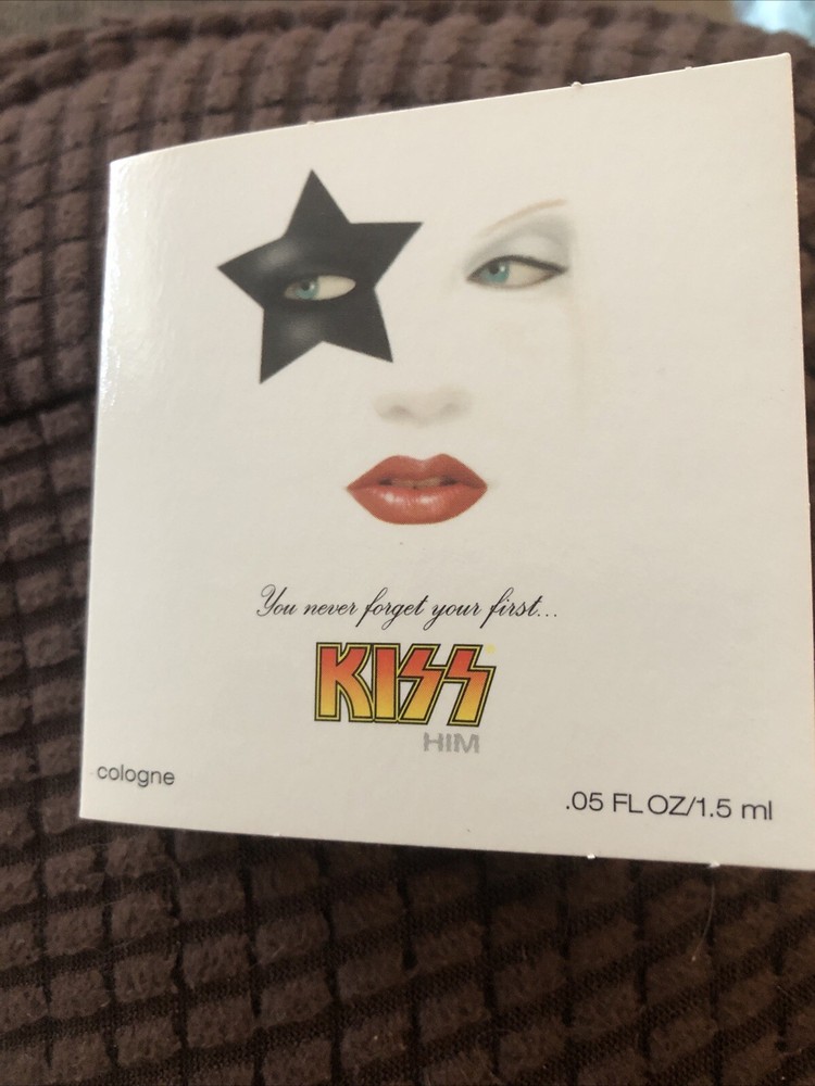 KISS Him Cologne Carded Sample Vial