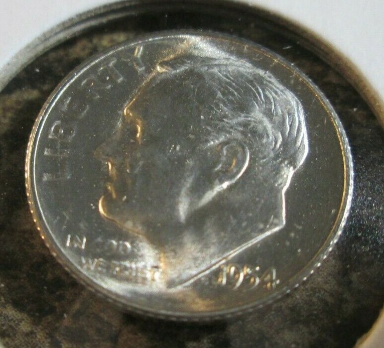 1954-S Roosevelt Silver Dime  Gem    ALL