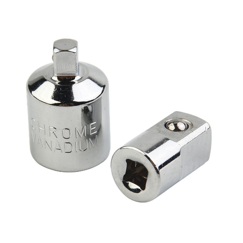 Workshop Repair Handheld Tools Silver Wrenches Ratchet Socket Adapters