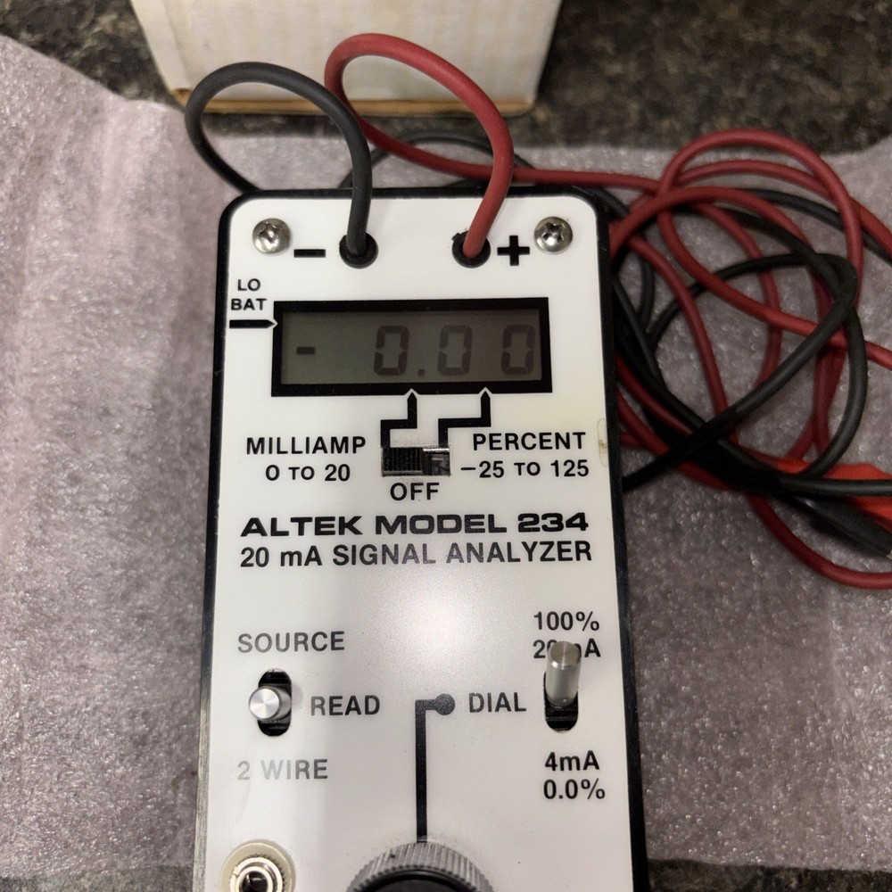 Altek 234 Milliamp Loop Calibrator