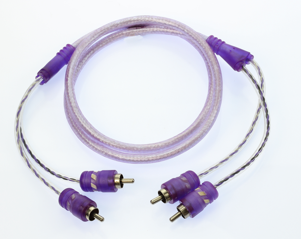 VooDoo Car Audio Interconnect RCA Patch Cable 2 Channel (16.4 FT / 5 Meters)