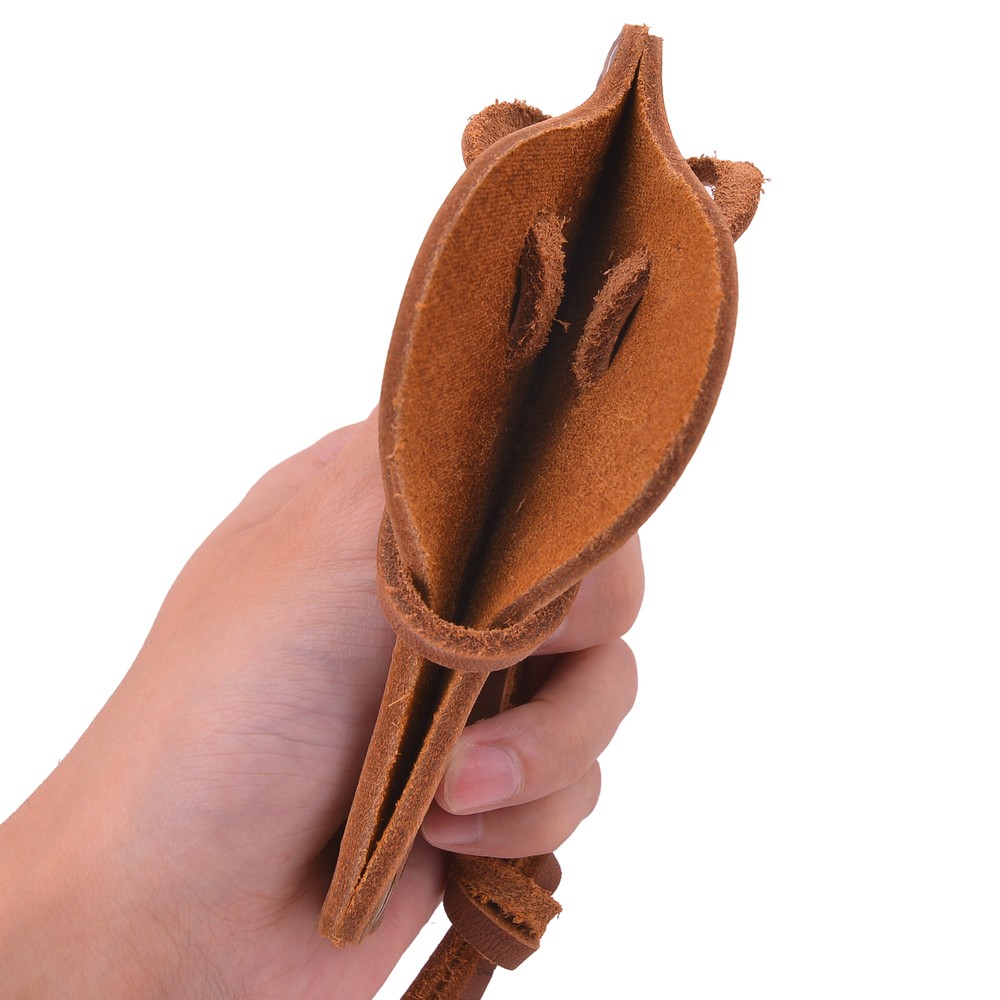 Cowhide Leather Axe Blade Sheath Protector Axe Head Cover Hatchet Holster