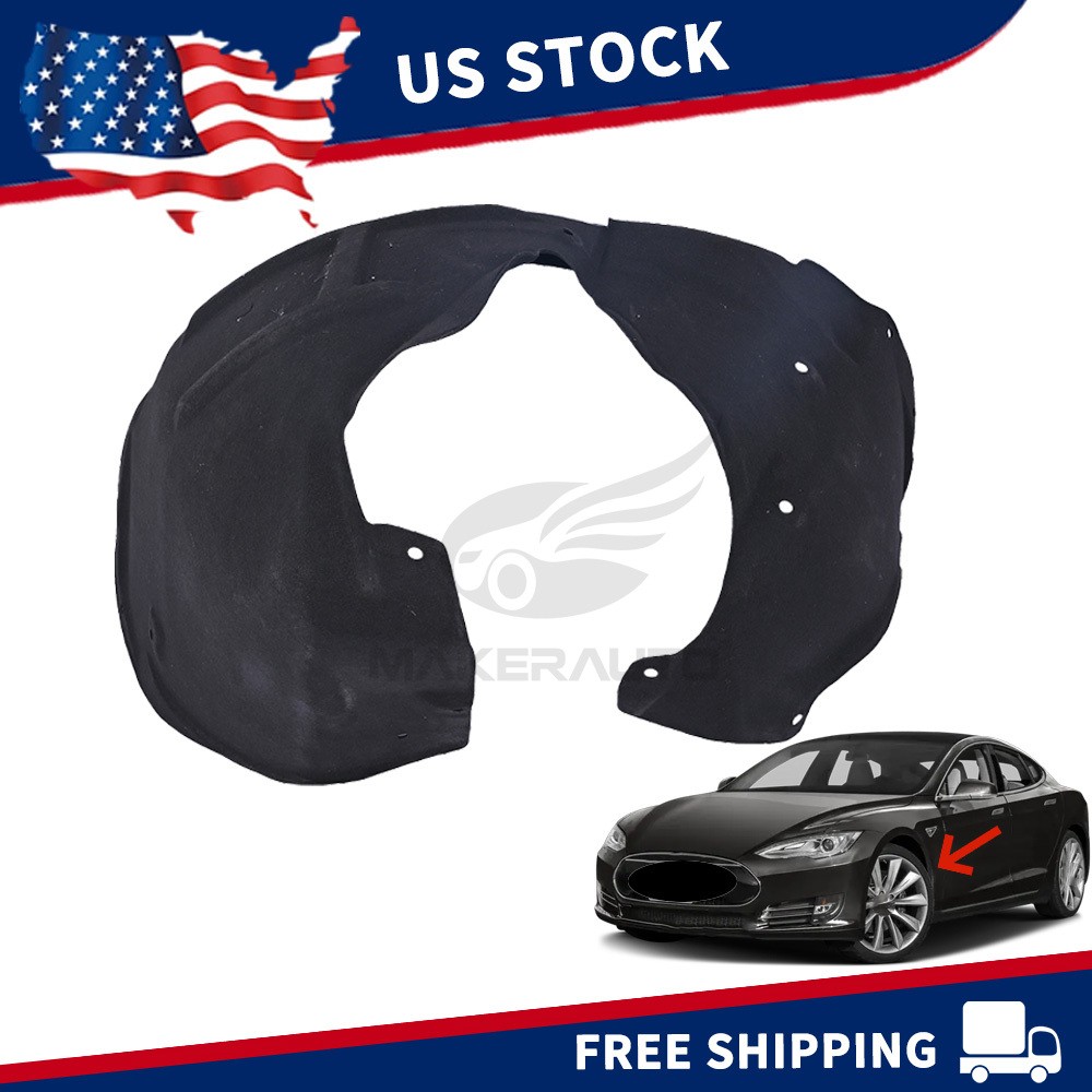 Front Left Driver Fender Liner Wheel Splash Shield For Tesla Model S 2012-2016