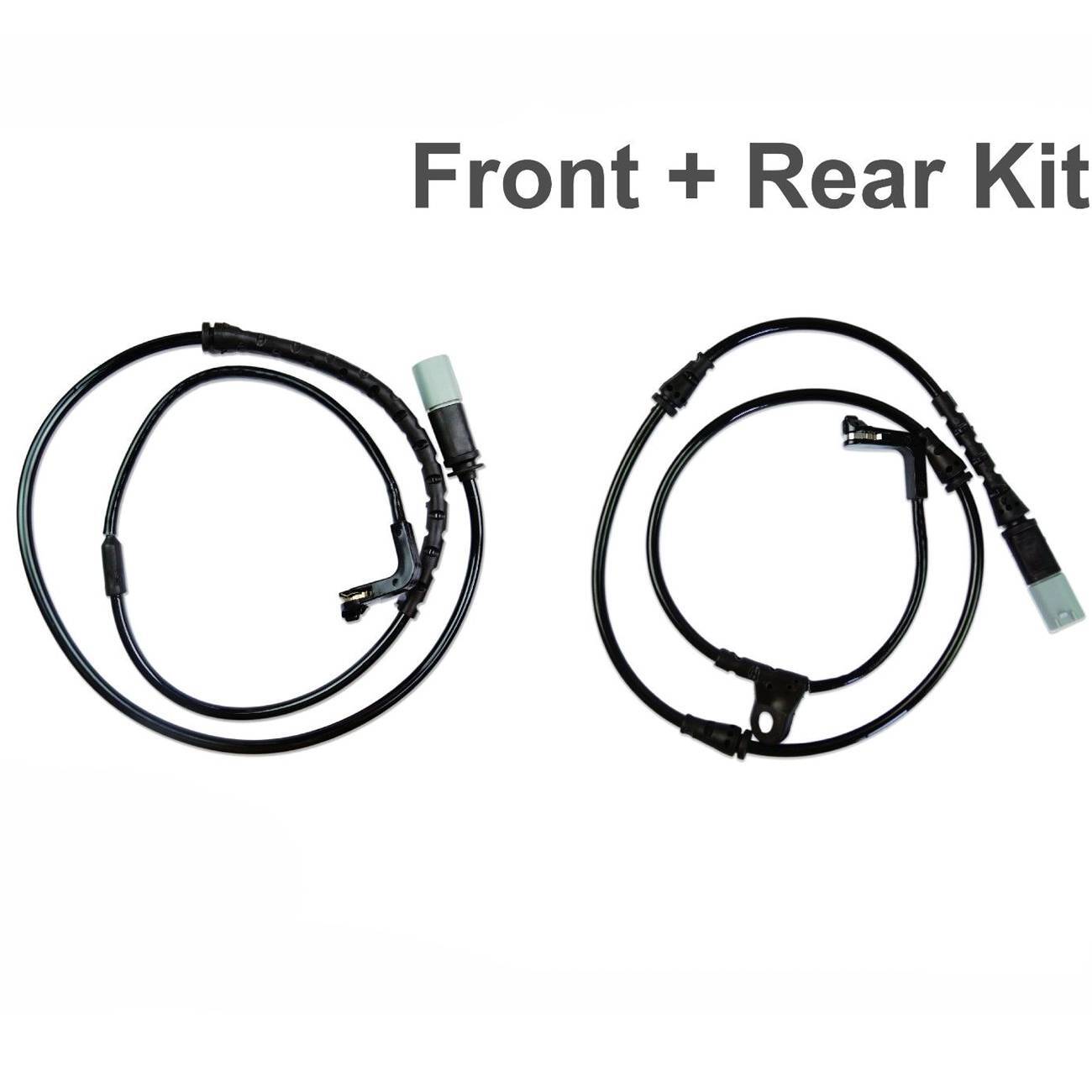 Front & Rear Brake Pad Wear Sensor Kit for BMW E70 E71 X5 2007 - 2010