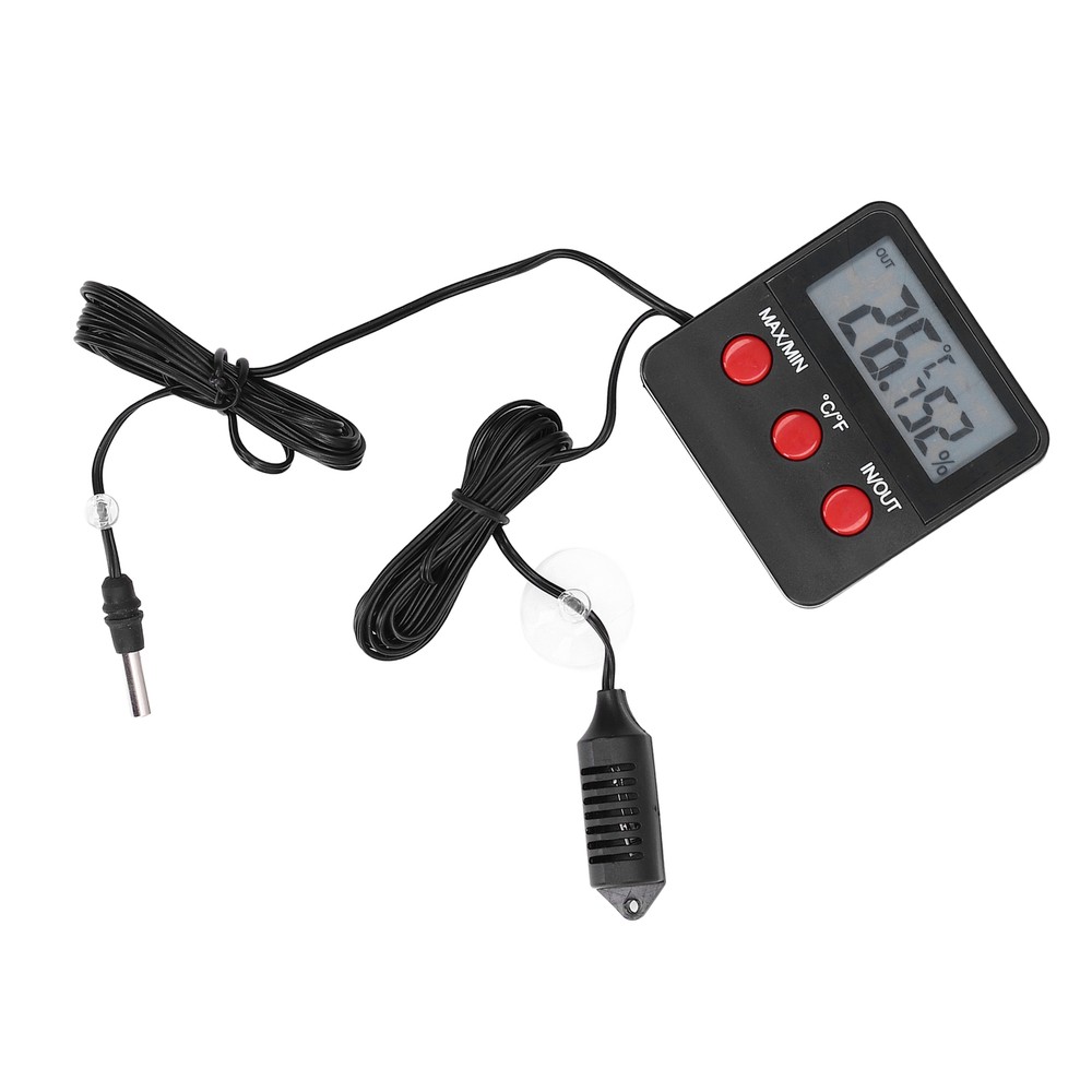 Humidity Temperature Gauge Thermometer Digital Temp Sensor Meter Hygrometer