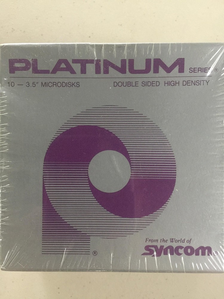 Platinum Series 10-3.5" Micro Disk Double Sided High Density