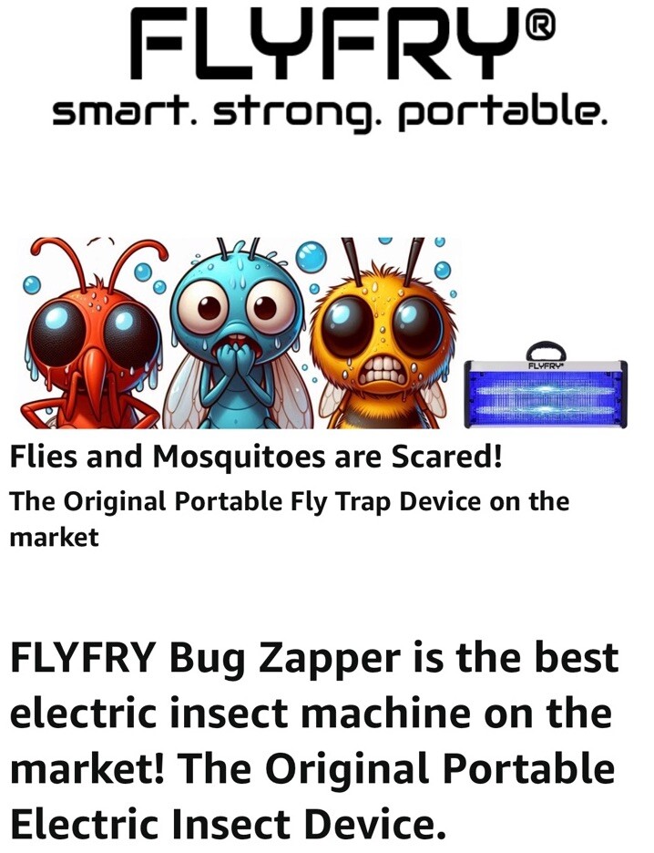 Extra Large Bug Zapper 40W 4000v Carry Handle XL Big Size Mosquito Open Box