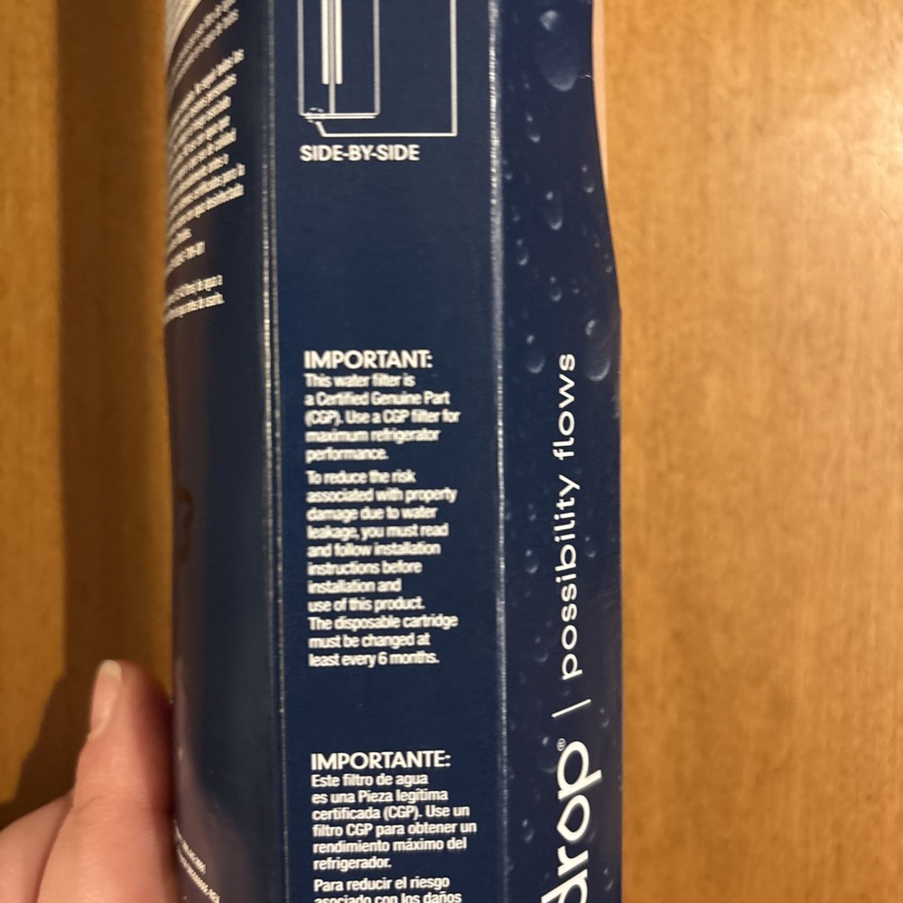 Everydrop Refrigerator Ice & Water Filter #3 - Unused - Box Damage Quantity 2