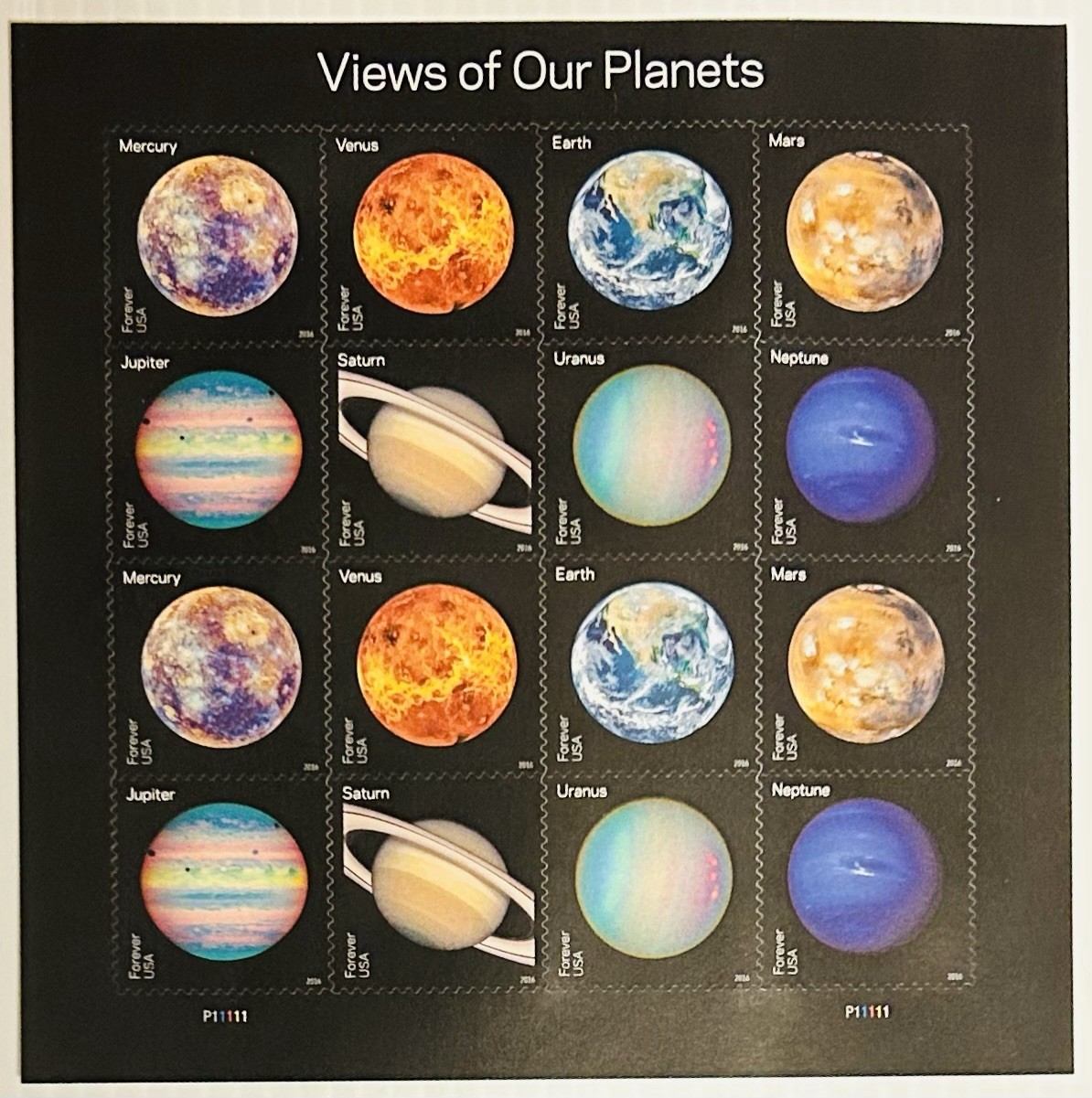 1 Each VIEWS OF OUR PLANETS – PLUTO-EXPLORED Sheets of MNH Postage Stamps