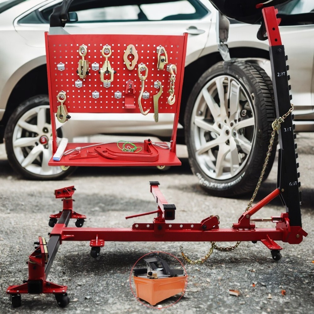 6600lbs Loading Capacity Car Frame Machine Auto Body Frame Puller Straightener