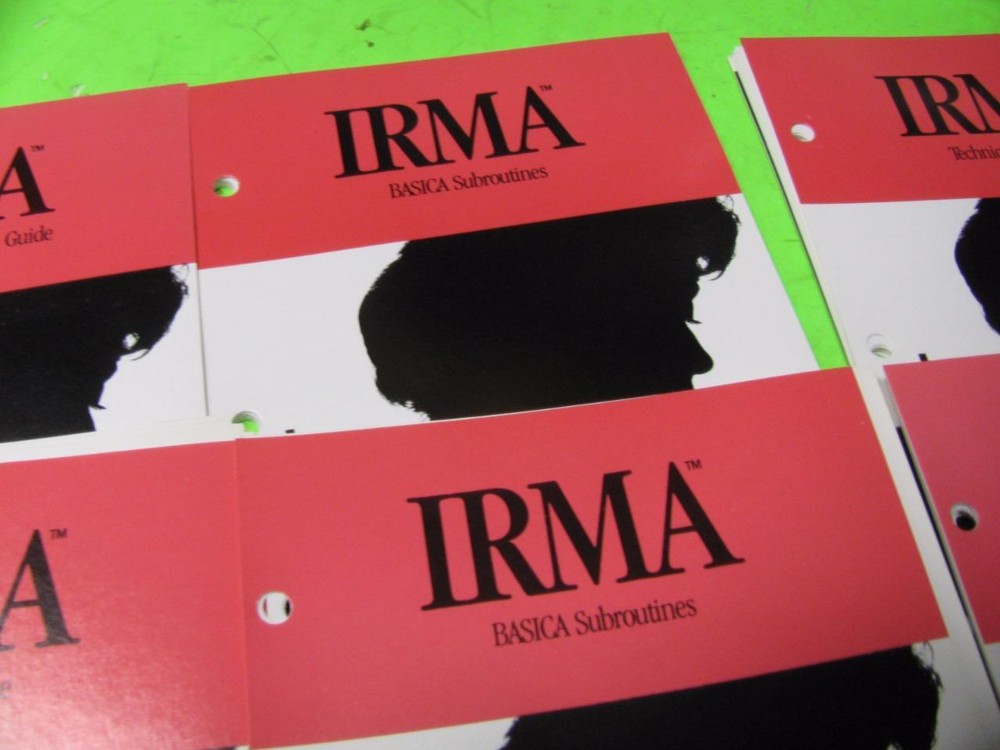 DCA IRMA TECHNICAL REFERENCE & USER GUIDE / MANUAL