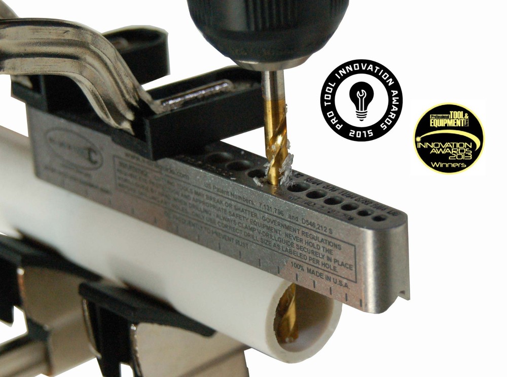 Drill block-Drill jig-Drilling Accessory-As Seen on TV- Drill Bit Guide - Tools