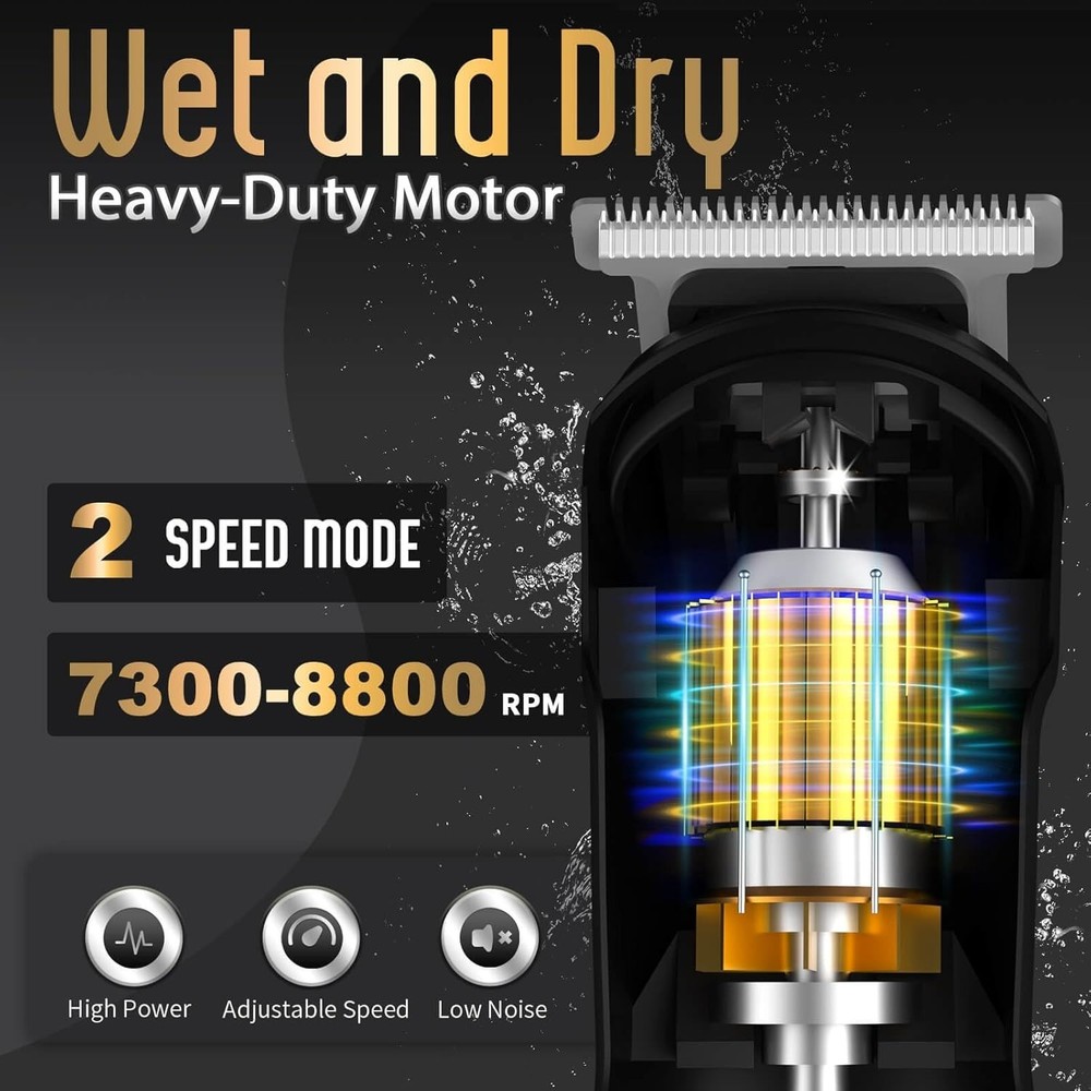 Rechargeable Multi-Function Grooming Kit - Electric Razor for Men & Women