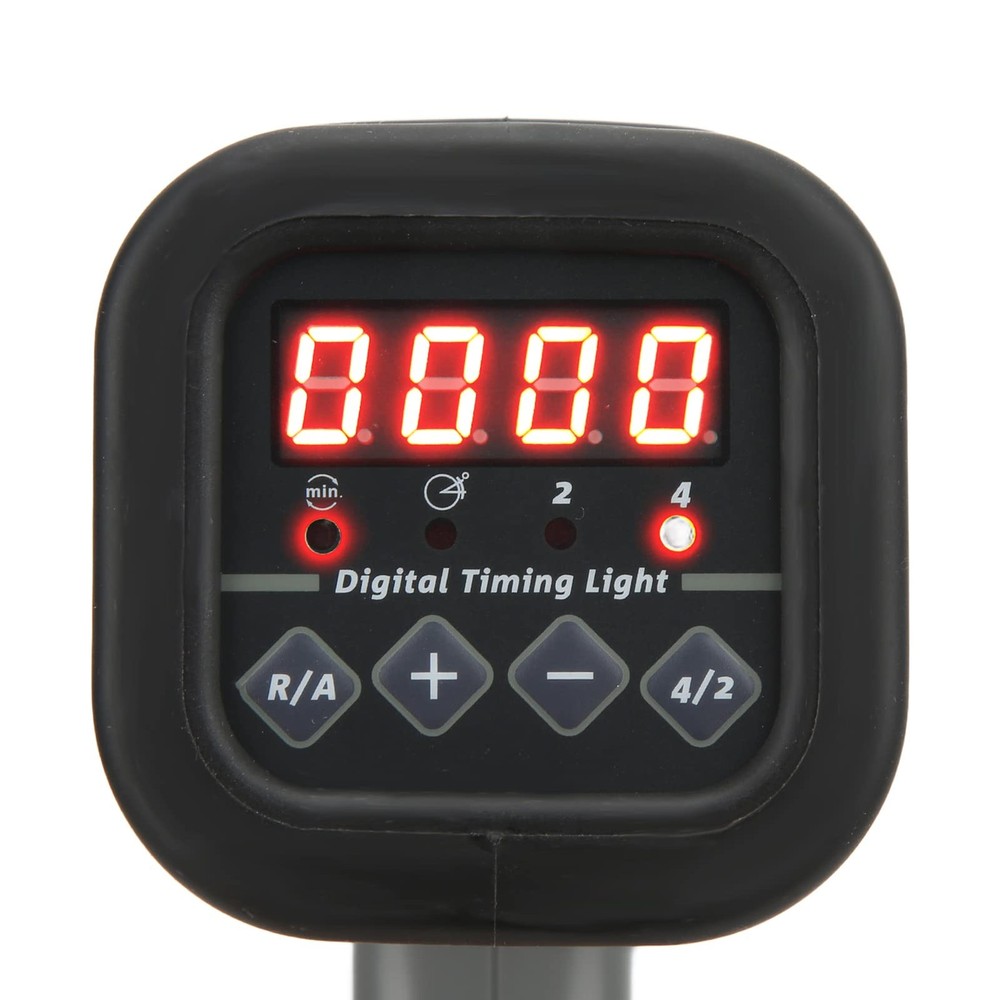 Digital Time Light, 12V Gray LED Indicator Portable Flash Lamp Inductive Ignition Pist...