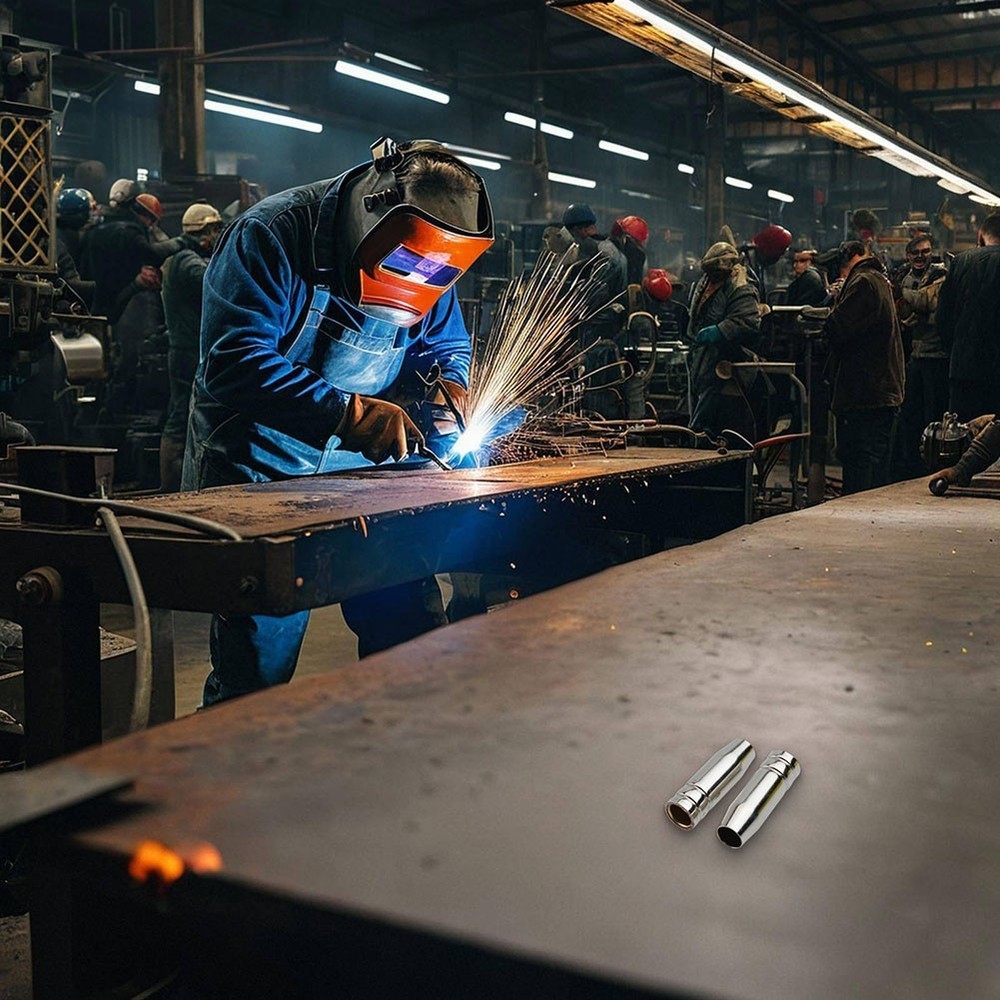 Conical Gas Nozzle Compatibility With 15AK Torch Improved Welding Performance