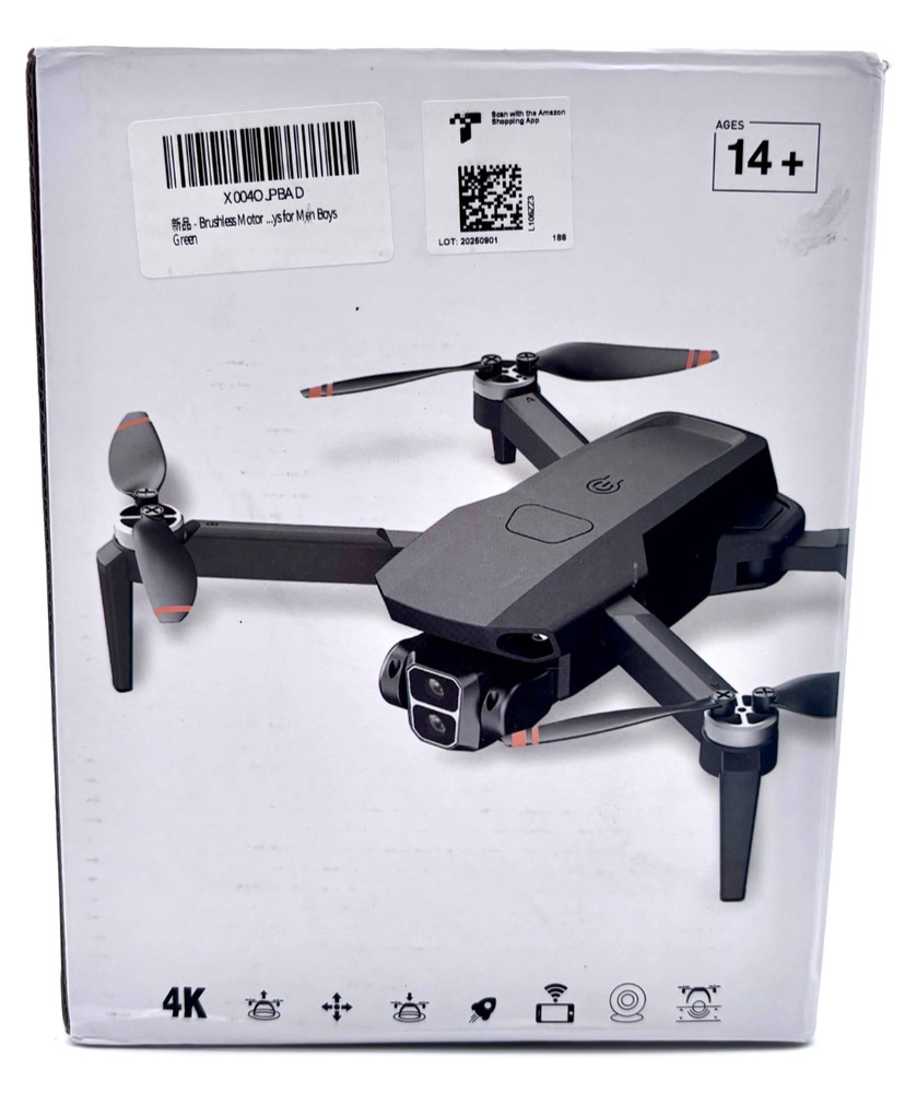 Foldable Brushless Motor Drone High Definition Camera System Model L106