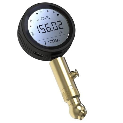 Digital Tire Pressure Gauge with High Accuracy Sensor Type-C Charging Function