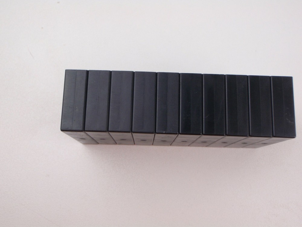 MICROCASSETTE MICRO CASSETTE TAPE HOLDER STORAGE RACK CASE TAPES FILE BLACK
