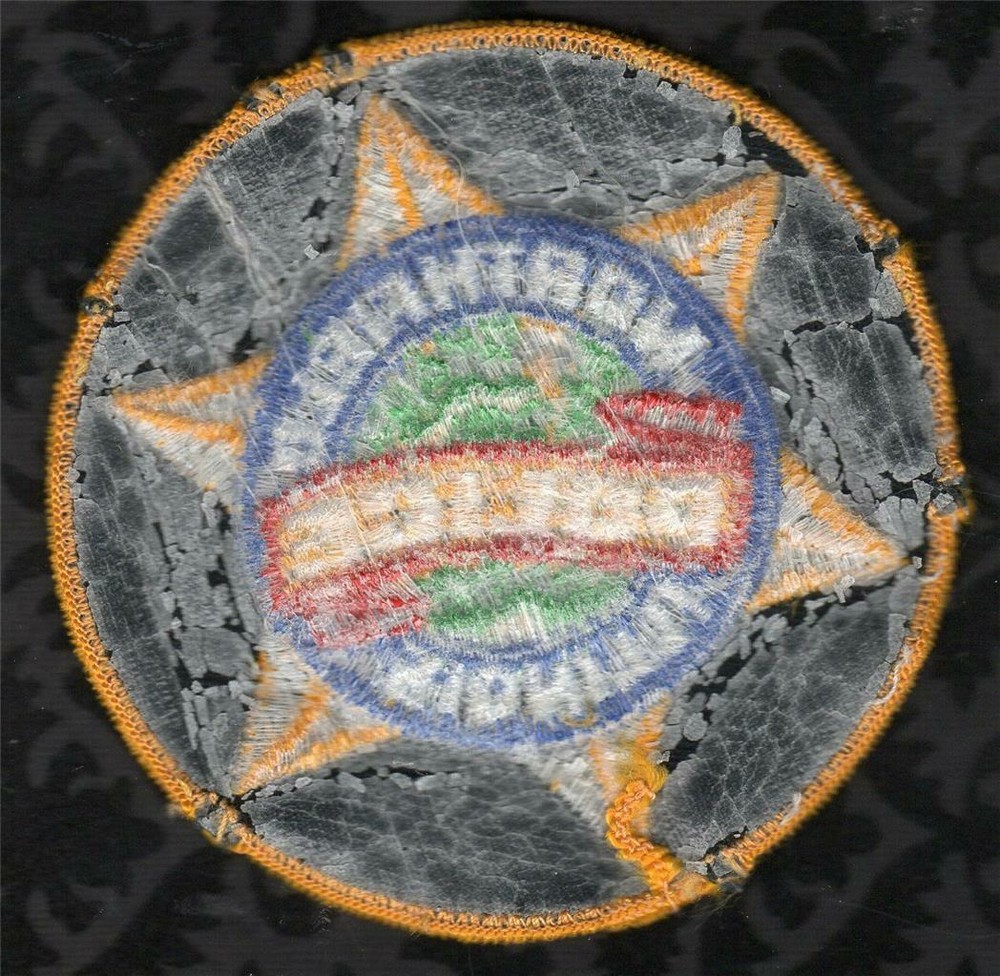 Northfield Illinois Shoulder Patch Yellow Border Version