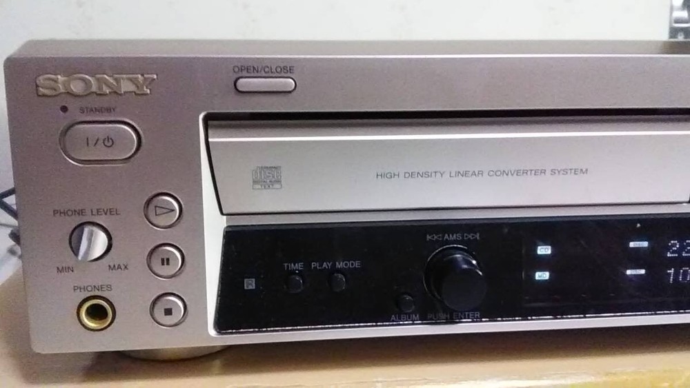 SONY MXD-D400 MD Deck Mini Disk Deck Audio Player Recorder MDLP