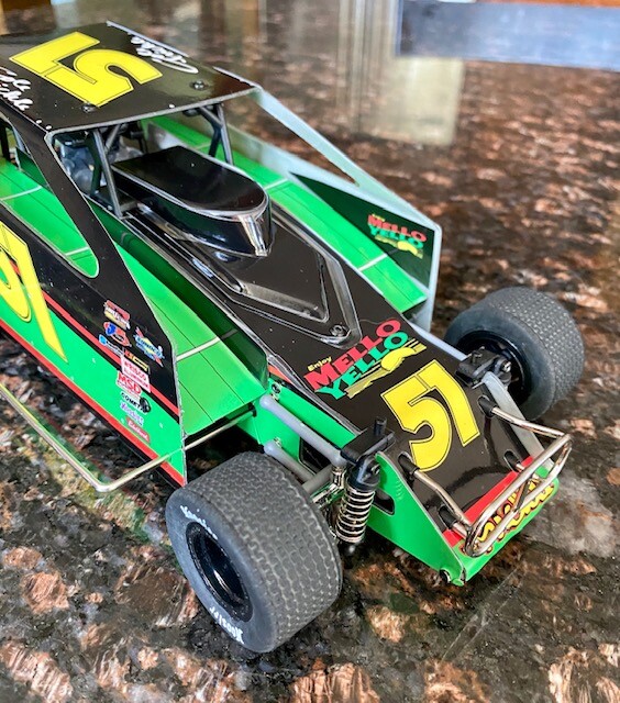 1RC EDM WRAP 1X18 SCALE COLE TRICKLE MELLO YELLOW THEME WRAP