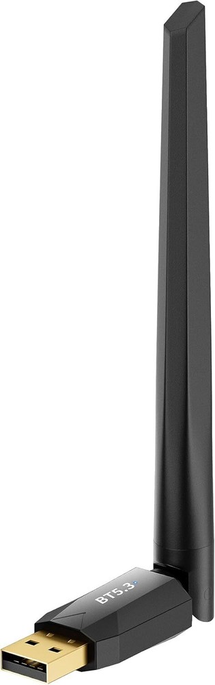 Ultra Long Range Bluetooth 5.3 Pro Usb Adapter For Pc Supports Windows 11/10/8.1