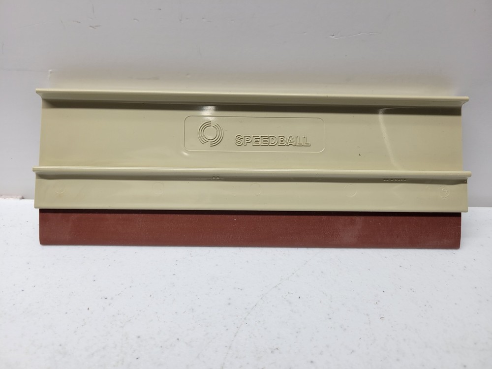 Speedball Fabric Hard Plastic Handle Squeegee 9" NEW