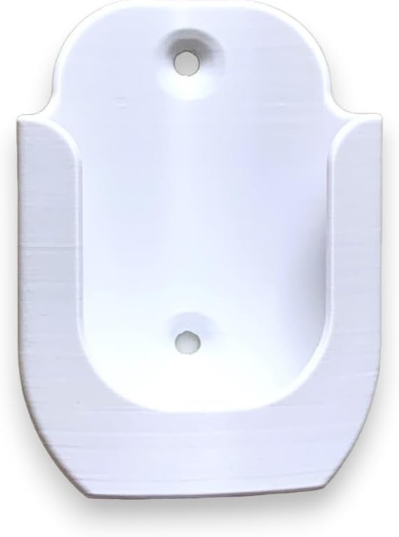 Ceiling Fan Remote Holder Wall Mount for Hunter 99122 99123 Ceiling Fan White