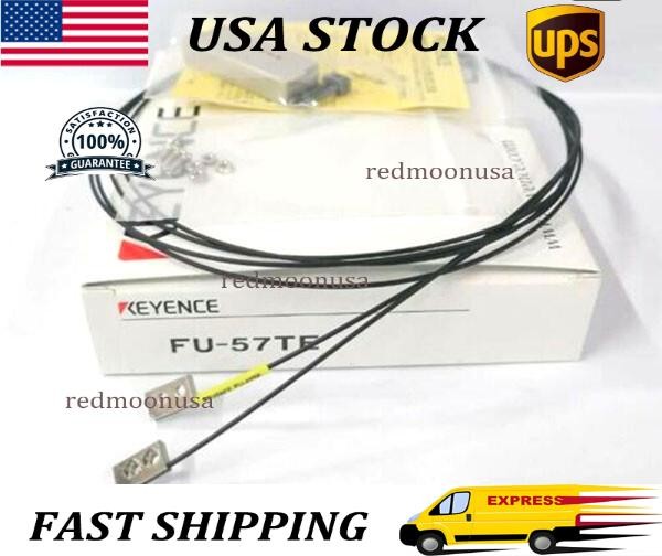 KEYENCE FU-57TE Fiber Optic Sensor New #-