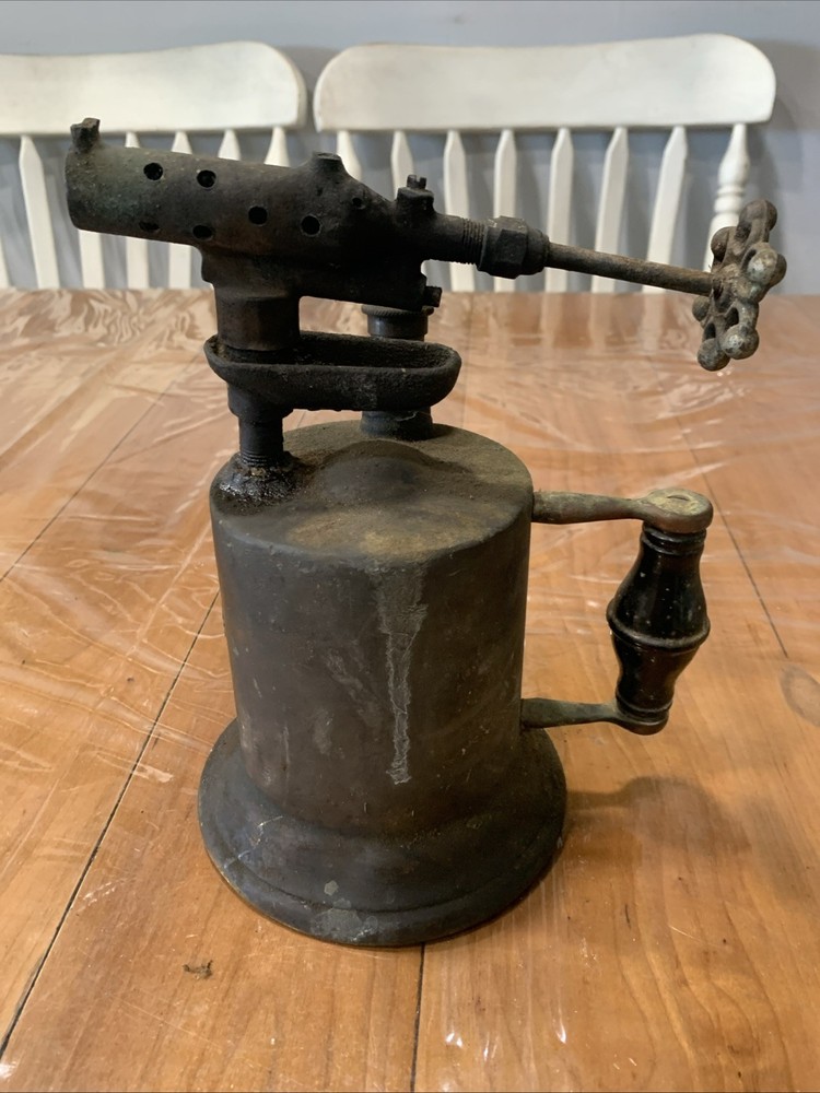 Antique Clayton Lambert Brass Plumbers Torch