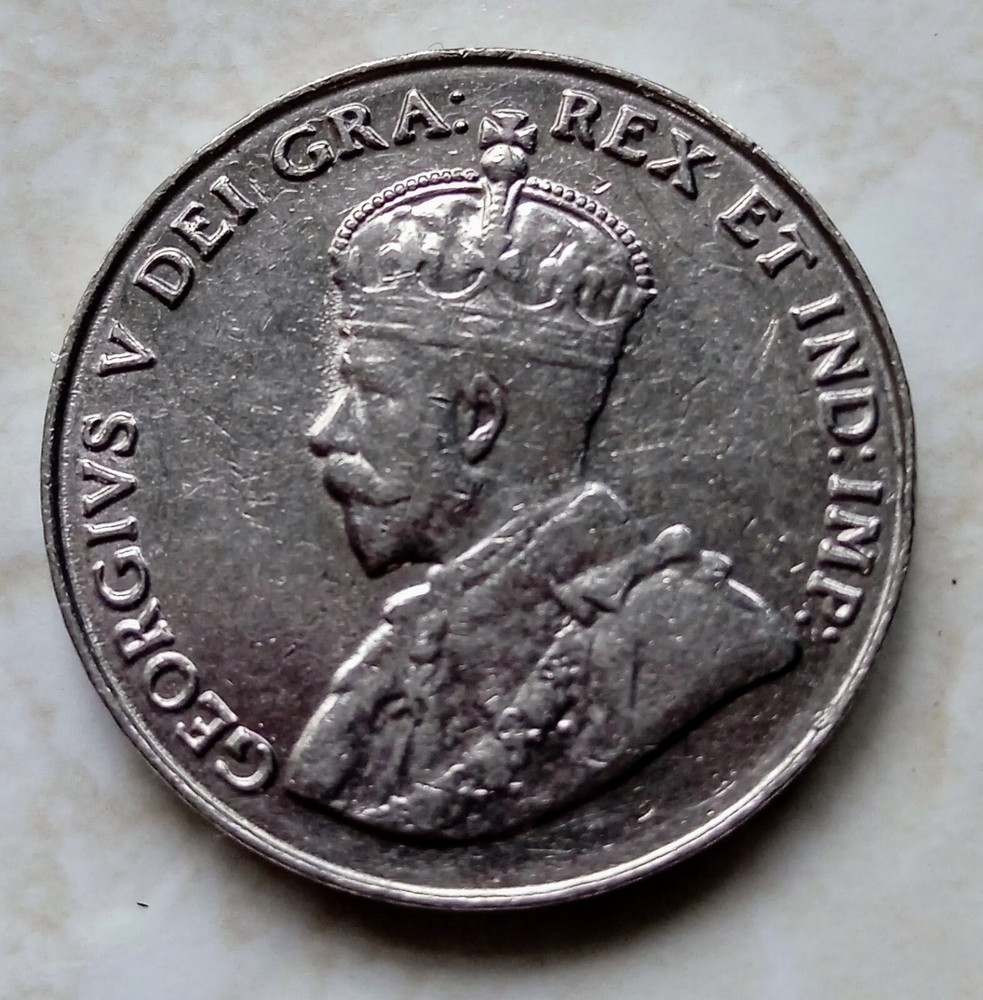 Coin King 1931, George V, 5 Cent, Canada