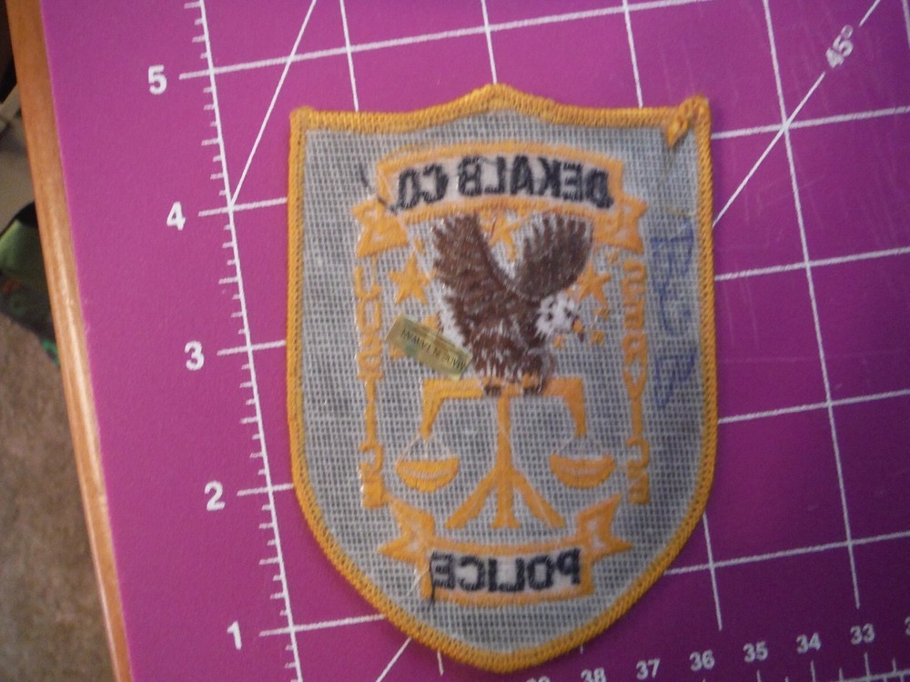 Dekalb County Police (Georgia) Shoulder Patch 