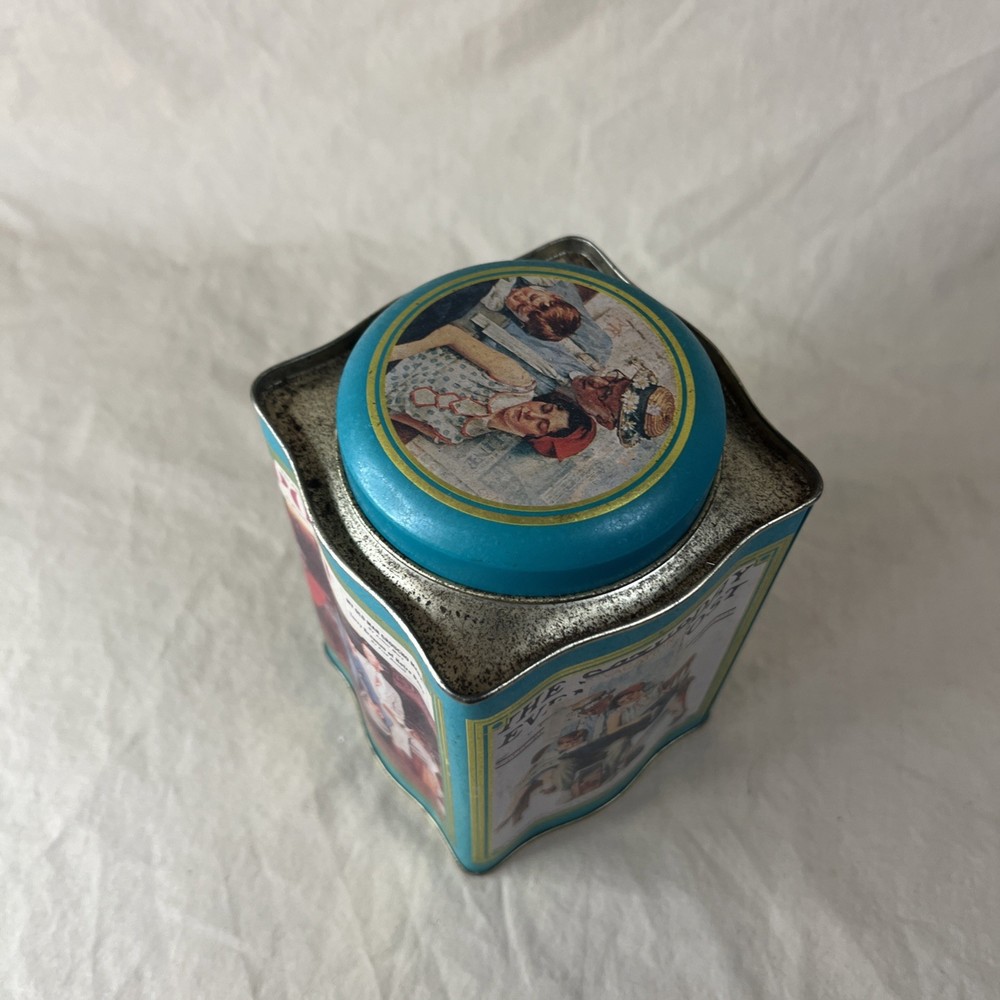 VTG The Saturday Evening Post Tin Can