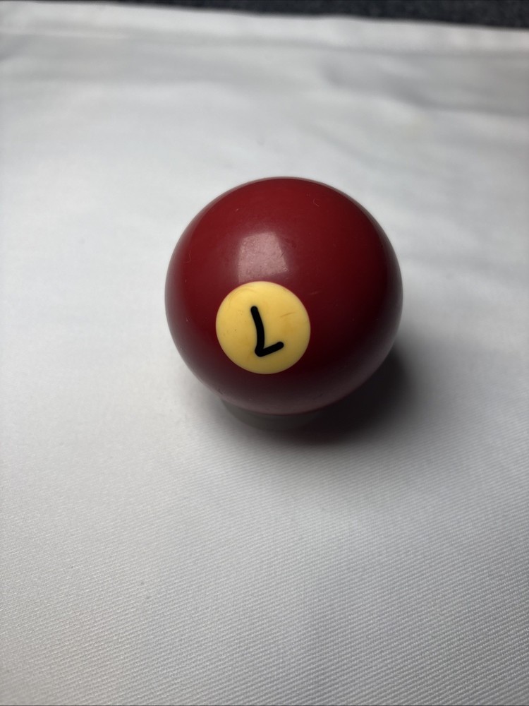 Vintage Bakelite Solid #7 Ball Billiard Pool Replacement 2 1/4" Standard