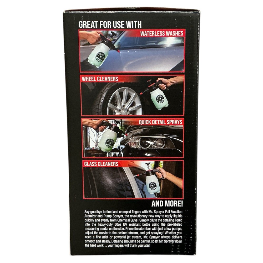 Chemical Guys ACC503 - Mr. Sprayer Full Function Atomizer and Pump Sprayer