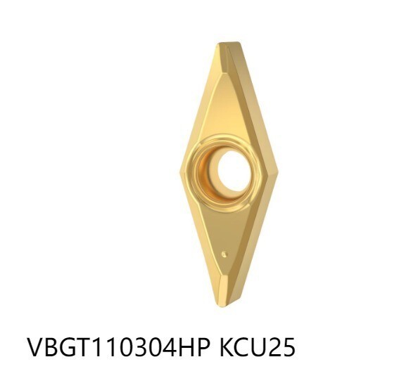 5  PCS  ORIGINAL  INSERTS     VBGT110304HP KCU25