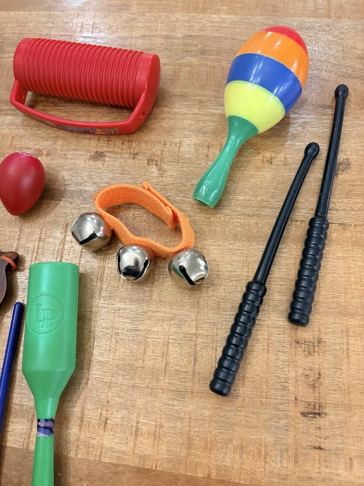 Junior Rhythm Band Instruments In Bag