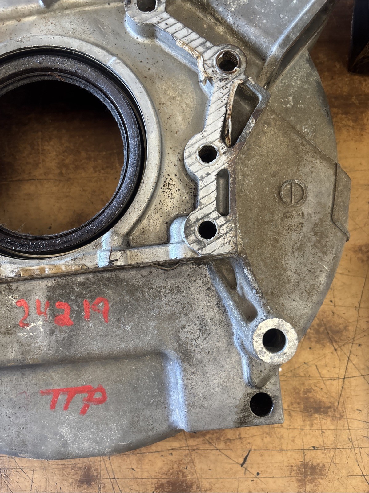 GM 6.6L Duramax Engine Flywheel Housing - Used | P/N 898059749