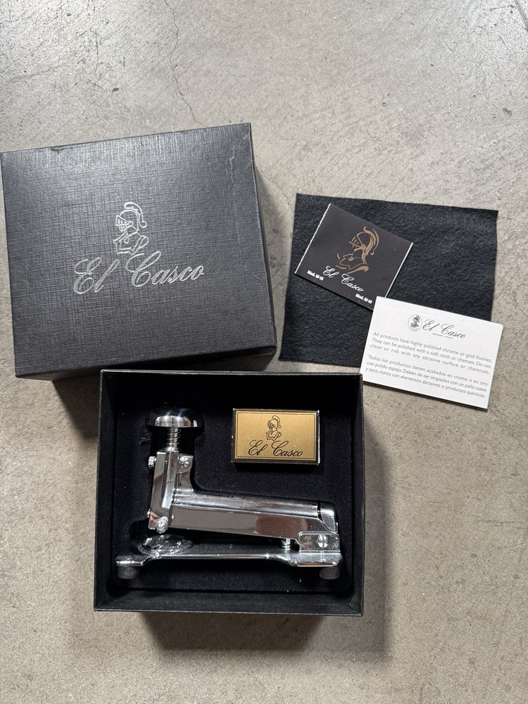 El Casco NIB CHROME Stapler M-15-CT