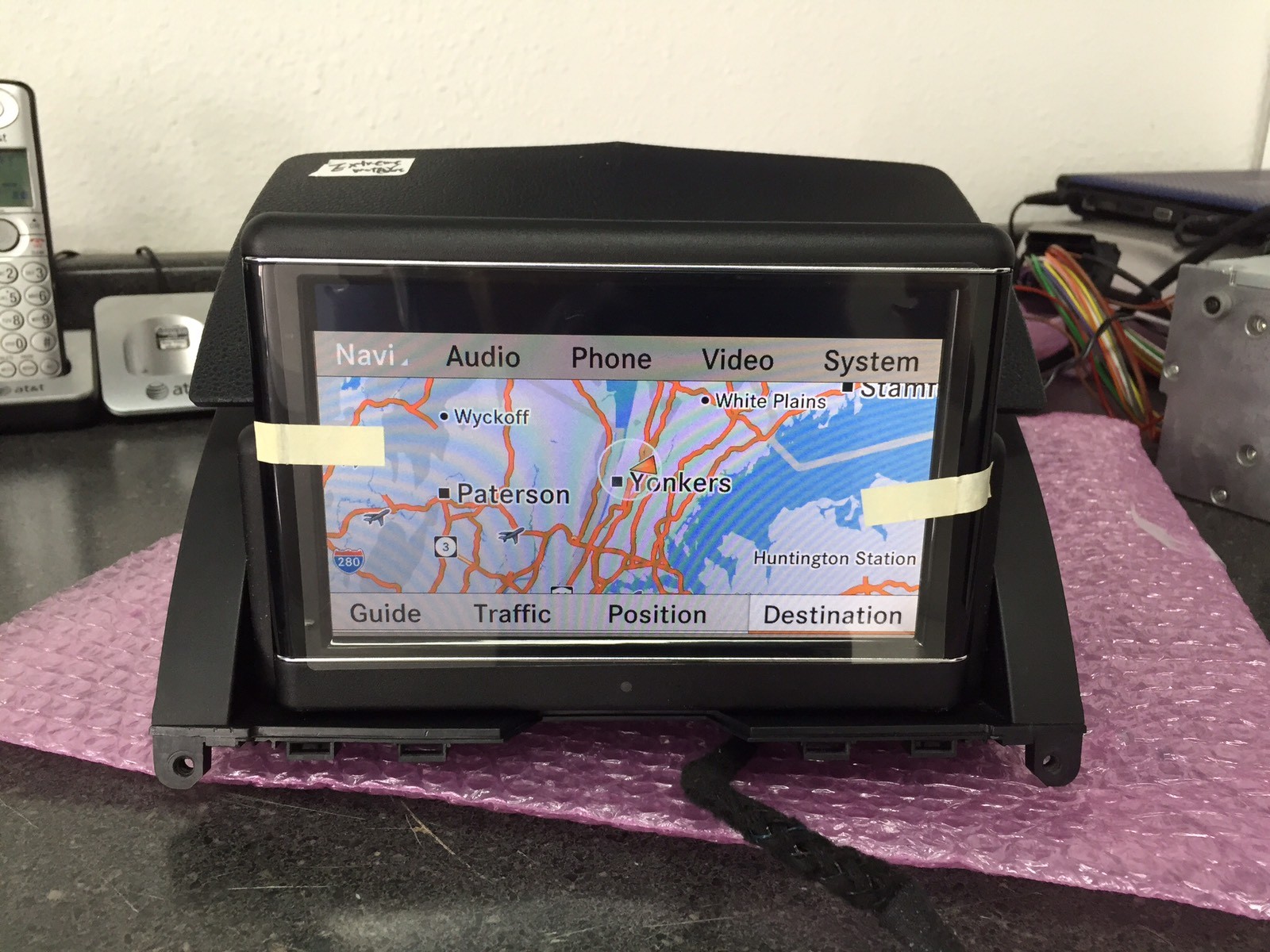 2008 ~ 2011 OEM Mercedes W204 C250 C300 C350 C63 Navigation LCD Screen Monitor