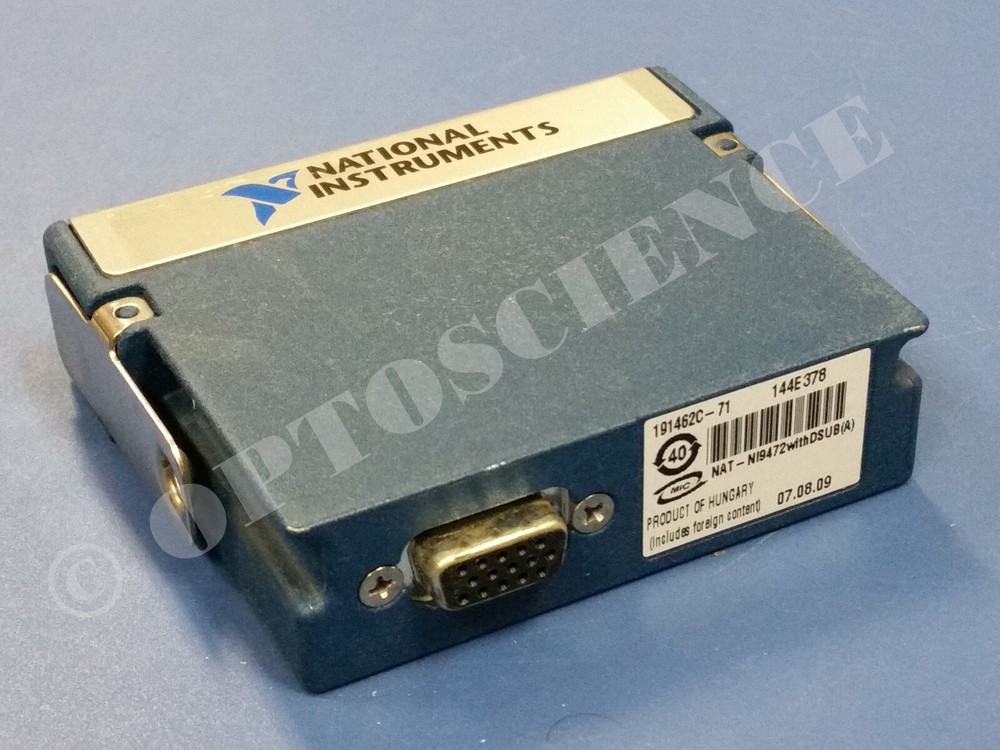 National Instruments NI 9472 cDAQ Digital Output Module, D-Sub