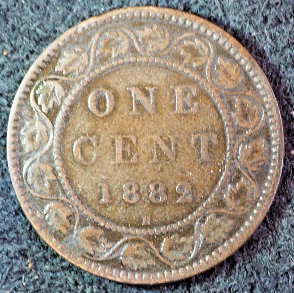 1882 Canadian Large Cent