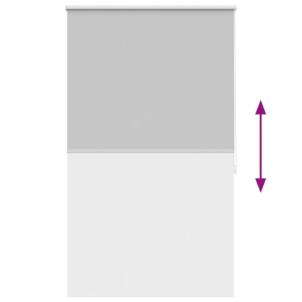 Roller blind blackout 41.1x68.9" Fabric Width 39.4 " grey