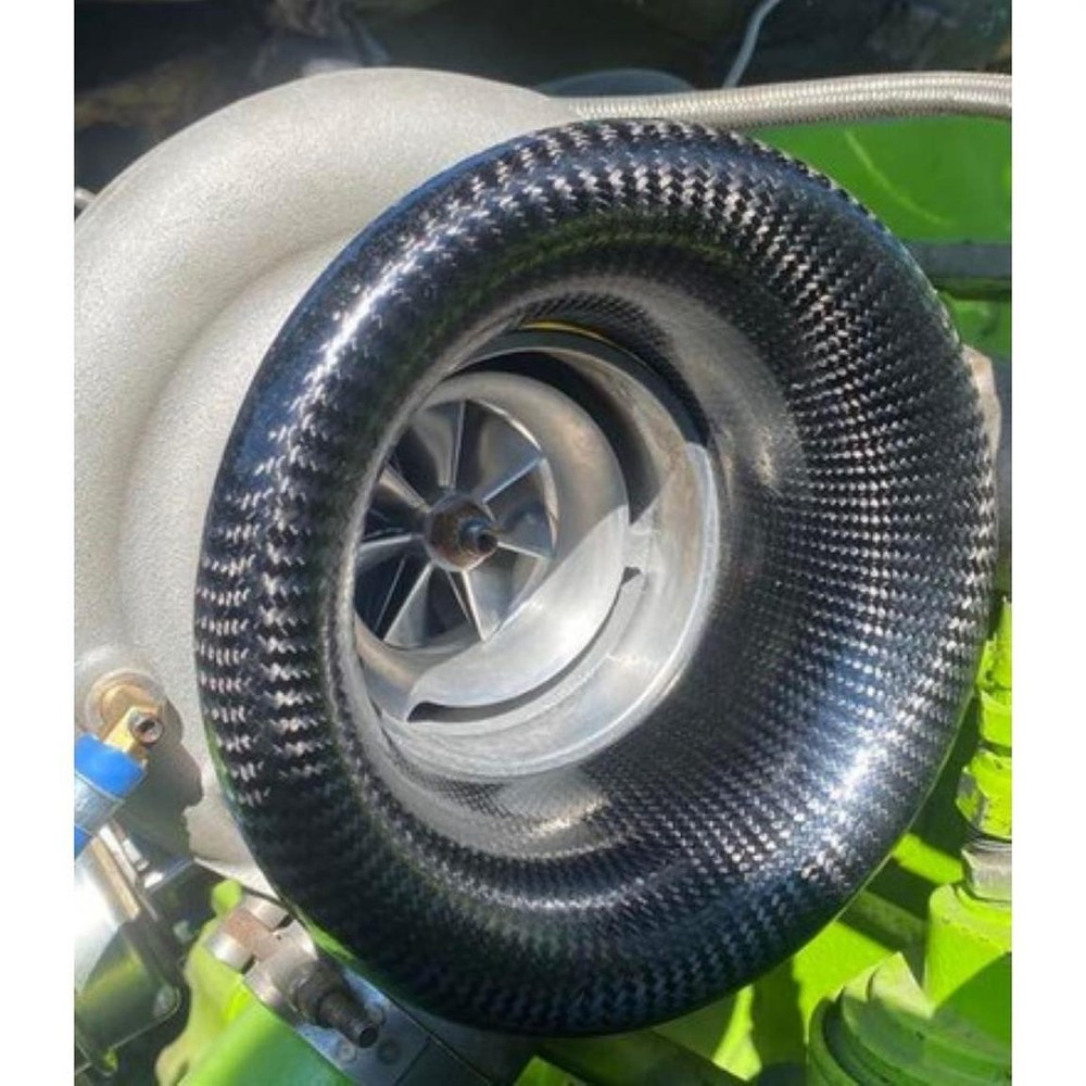Bluegrass Perform. BPPCFVS4 Carbon Fiber Turbo Velocity Stack 4"